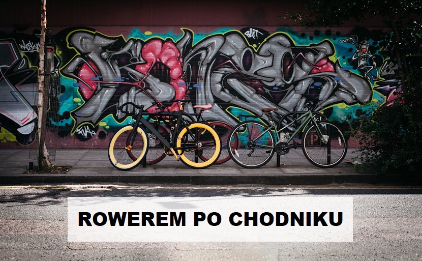 czy można jeździć rowerem po chodniku